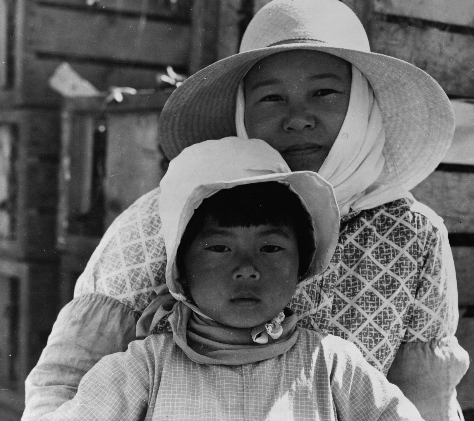 American Japanese mother and daughter, agricultural workers near Guadalupe, California by Dorothea Lange 1895-1965, dated 19370101. Universal Images Group via Getty Images