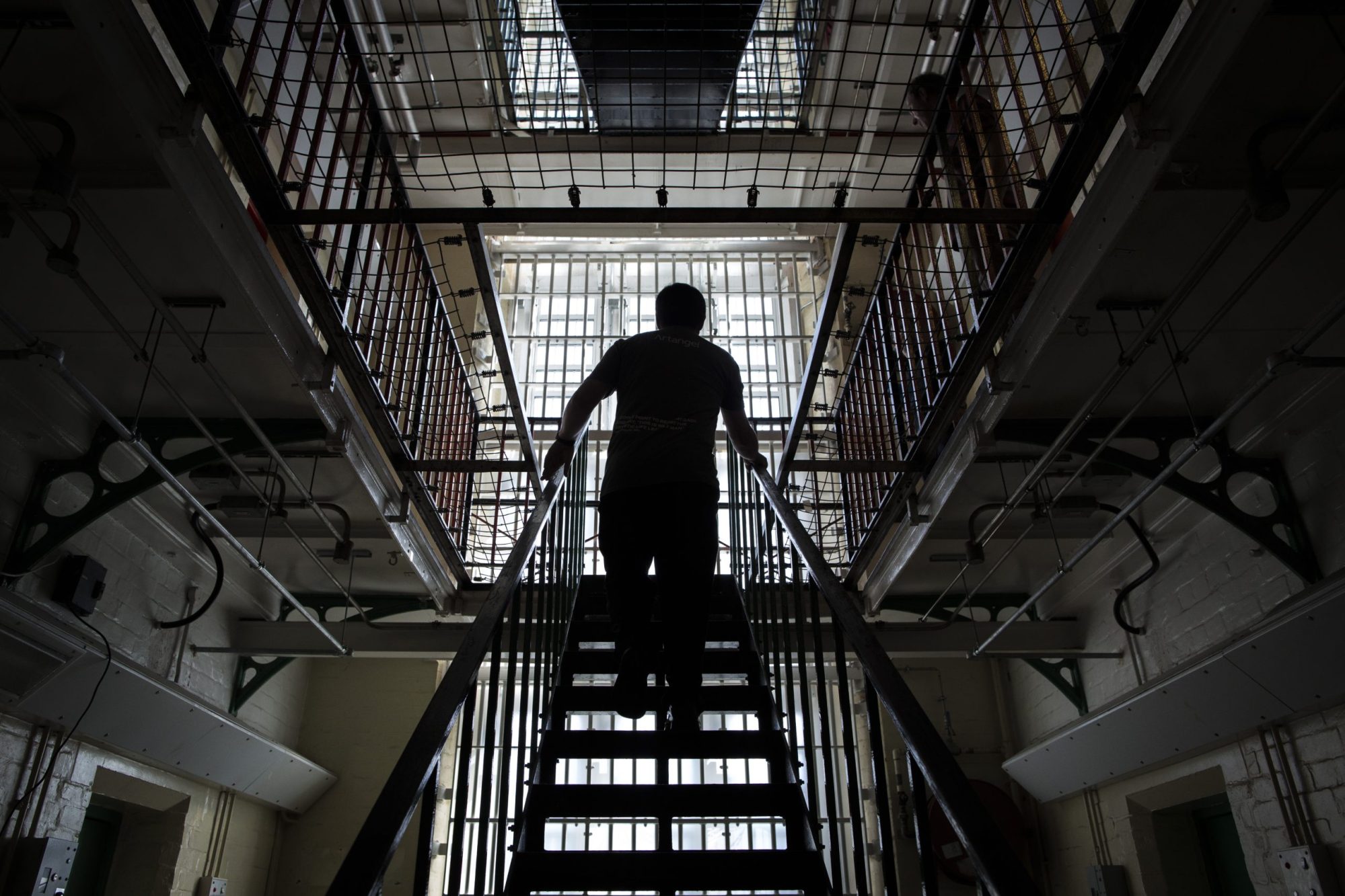 Inside the former Reading prison building on September 1, 2016 in Reading, England. Photo by Dan Kitwood/Getty Images