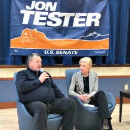 Ex-Planned Parenthood CEO Campaigns with MT Sen. Jon Tester