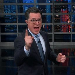 Stephen Colbert Sings ‘Mueller Claus Is Coming to Town!’ to Get Trump