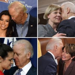 Joe Biden Spox: Some Photos of VP Smelling Women’s Hair ‘Forgeries’