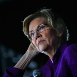 Sen. Elizabeth Warren: If Trump Weren’t President, ‘He’d Be in Handcuffs’