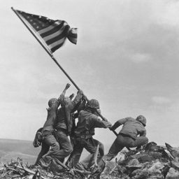 U.S. Marines Raised American Flag During Battle for Iwo Jima on This Day in 1945