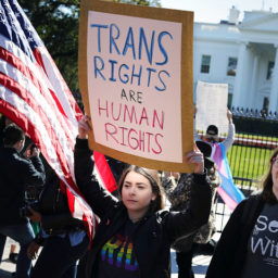 Women Dunk Transgender Ideology amid Antifa Siege