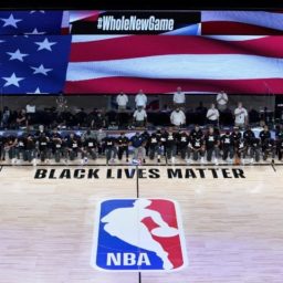 WATCH: Every Player and Coach Takes a Knee During National Anthem Before NBA Restart