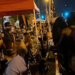 DC: Antifa and Black Lives Matter Activists Threaten Diners, Clash with Police